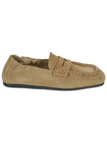 Pantofi Pavement din piele de căprioară bej