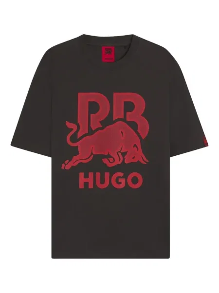 Tricou Hugo cu autograf gri