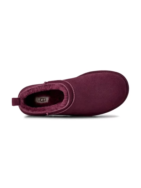 Замшевые классические тапочки Ugg розовые