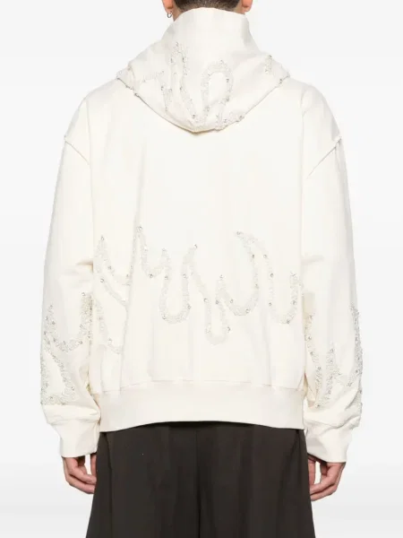 Majica s kapuljačom Barrow bijela