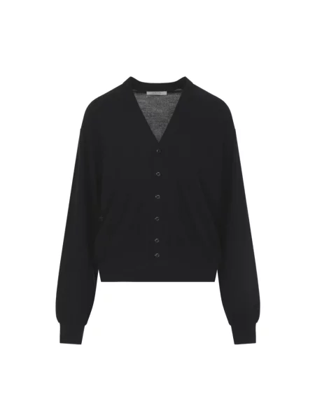 Sweter Lemaire z 5 kieszeniami czarny