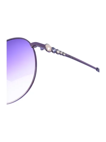 Okulary przeciwsłoneczne Swarovski fioletowe