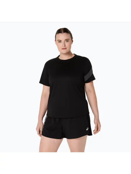 Női futópóló ASICS Icon SS Top performance black Icon SS Top fekete