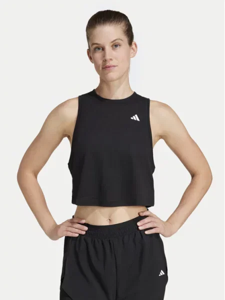 Adidas Tehnička majica Train Essentials Boxy Workout crna