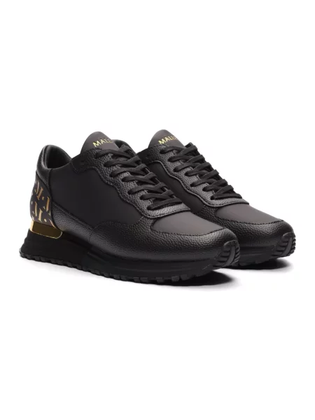 Sneakersy Mallet London skórzane czarne