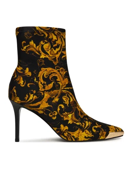 Polokozačky Versace Jeans Couture černé