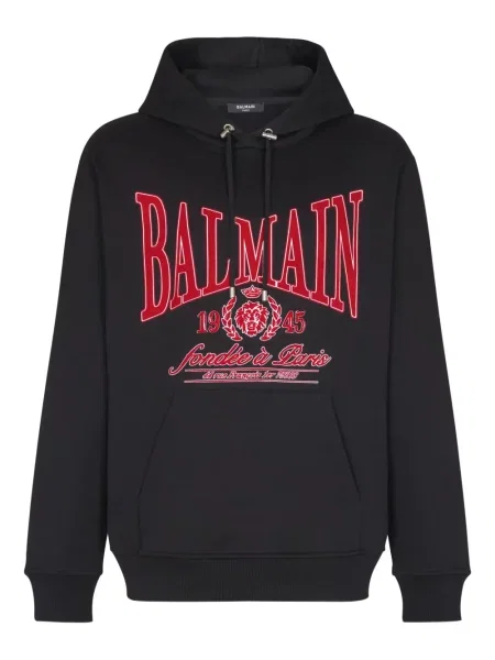 Majica s kapuljačom Balmain crna