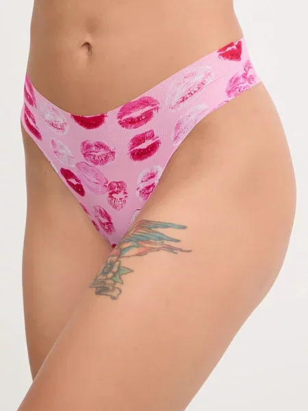 Chantelle tanga růžové