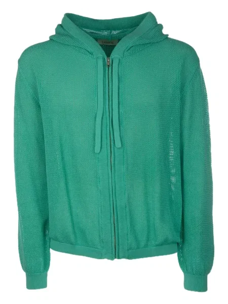 Суичър с качулка Laneus зелено