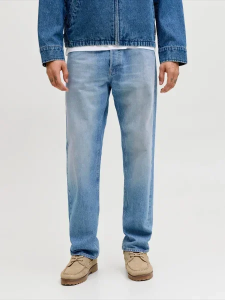 JACK & JONES Džínsy JJICHRIS JJCOOPER denim modrá