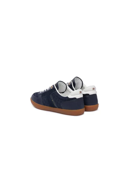 Tommy Hilfiger Superge Th Tribeca Sneaker Monogram Mornarsko modra