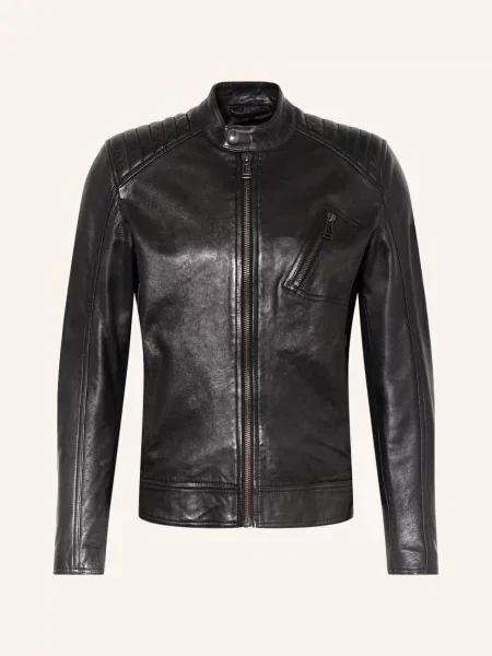 Belstaff Kurtki Mężczyzna M Kurtka Lambskin V Racer czarny