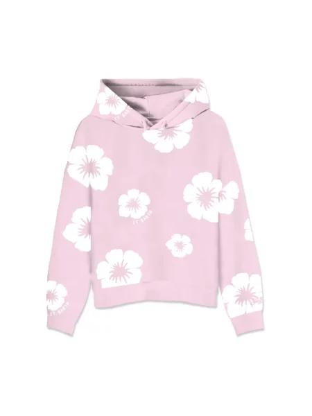 Bluza z kapturem Mc2 Saint Barth z kapturem różowa