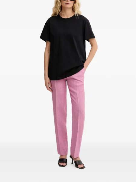 Tricou Twinset cu broderie negru