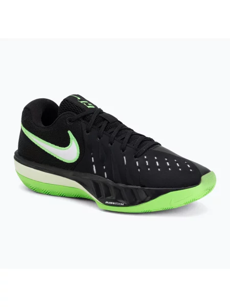 Încălțăminte de baschet pentru bărbați Nike G.T. Cut Academy 2 black/voltage green/volt tint/white alb