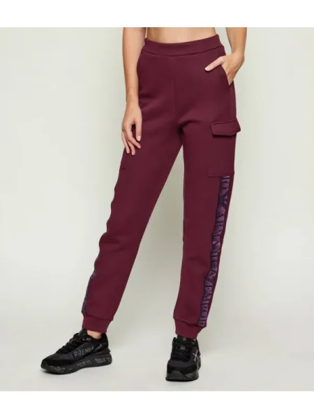 Pantaloni de trening bordo
