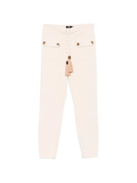 Pantaloni Elisabetta Franchi cu cordon