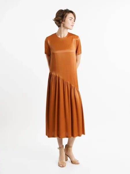 Arber Сукня міді коричневий