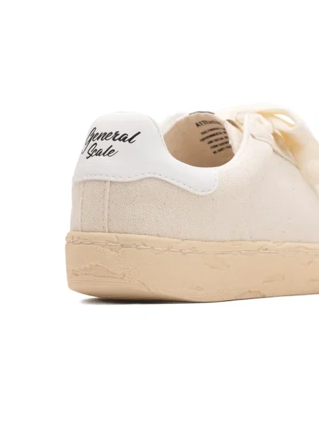 Sneakerși General Scale. din canvas alb