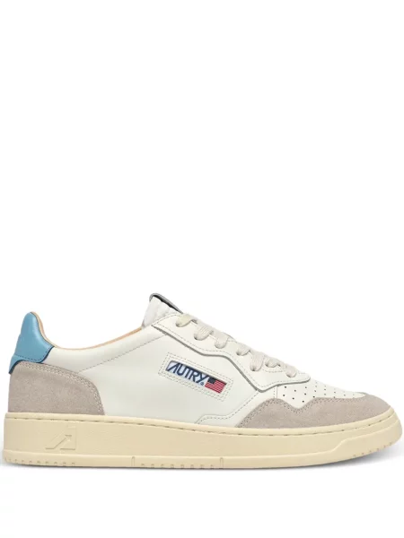 Sneakerși Autry din piele alb