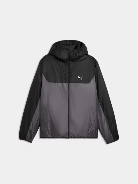 Демісезонна куртка PUMA Ess Light Padded Jacket комбінований верх сірий