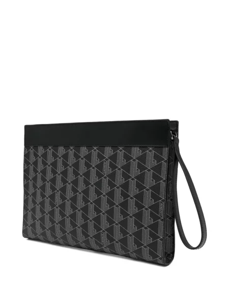 Torba na laptopa Lacoste czarna