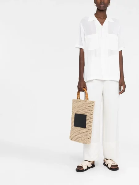 Bambusová kabelka Jil Sander
