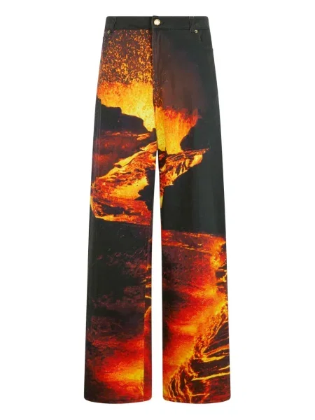 Blugi Roberto Cavalli cu imagine negru