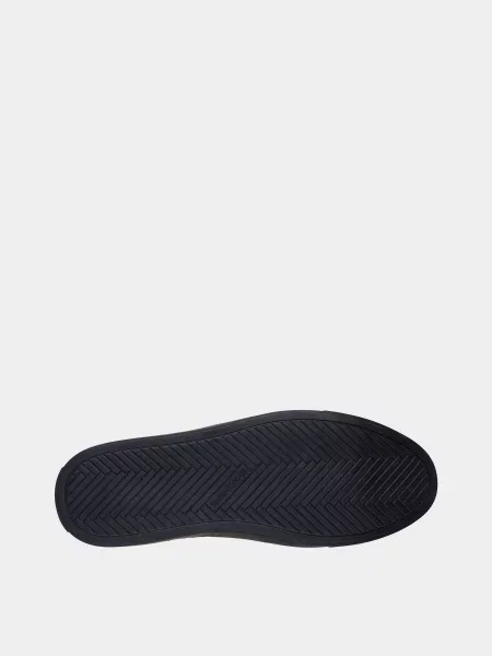 Кожаные кеды Skechers черные