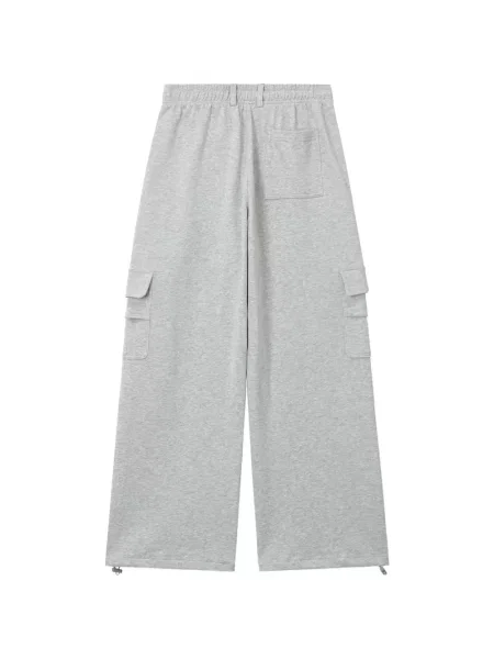 Pantaloni cargo Izzue alergare cu cordon gri