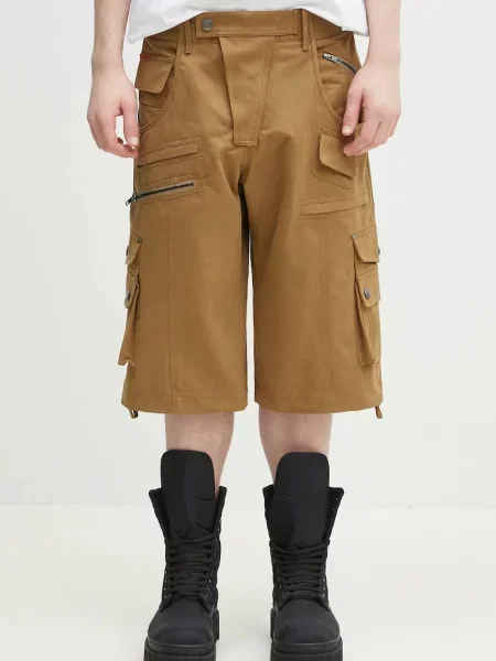Martine Rose pantaloni scurti Utility barbati verde
