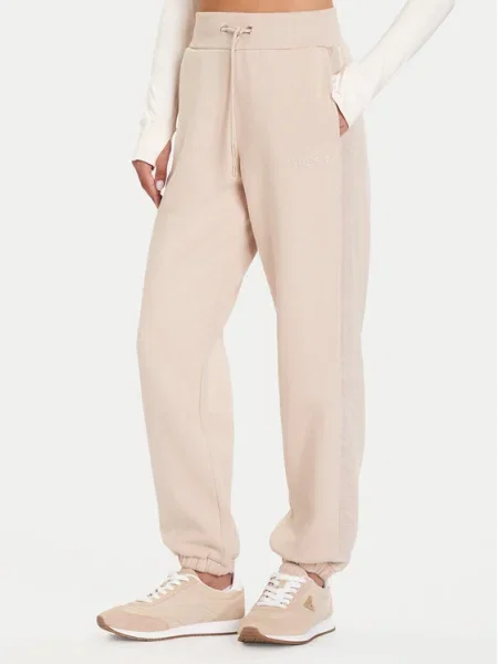 Guess Pantaloni trening bej