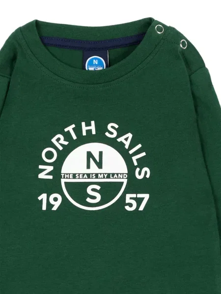 Koszulka dziecięca North Sails zielona
