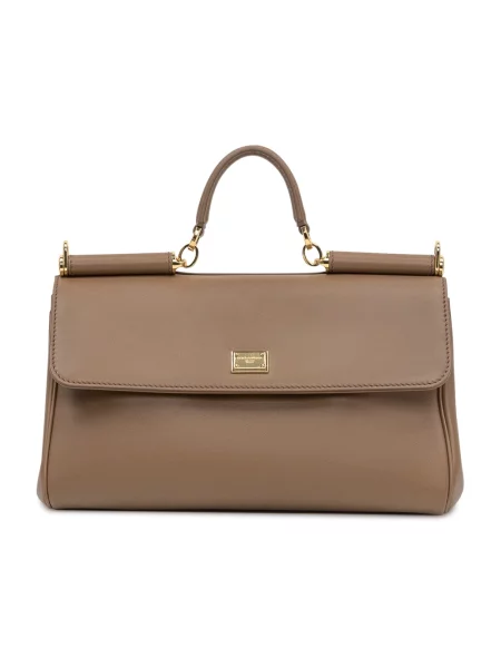 Torebka Dolce And Gabbana beżowa