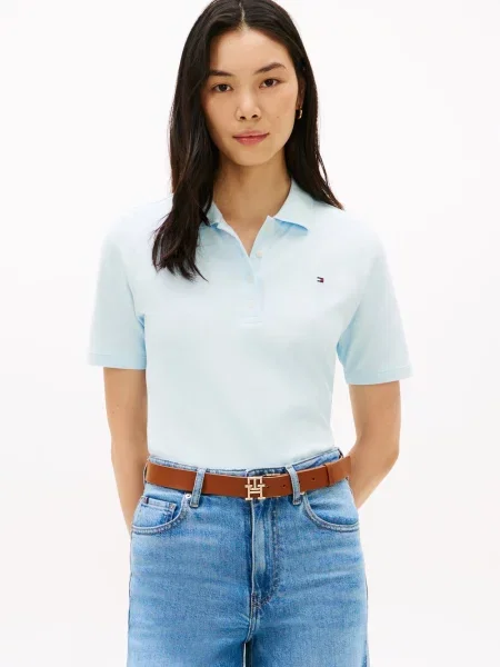 Tommy Hilfiger koszulka polo Kobiety S niebieski