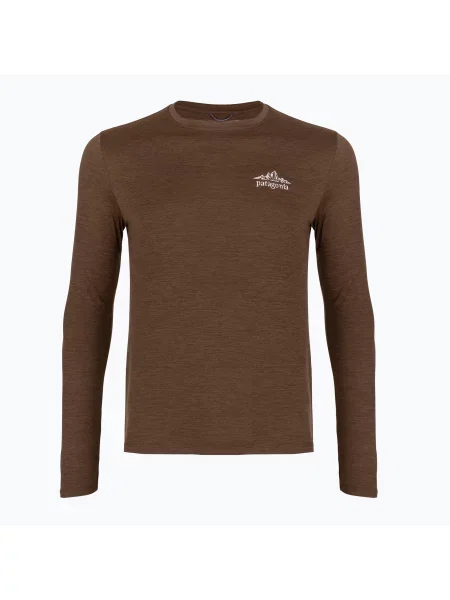 Longsleeve de trekking pentru bărbați Patagonia Cap Cool Daily Hut Tripper LS berm brown light berm brown x-dye maro