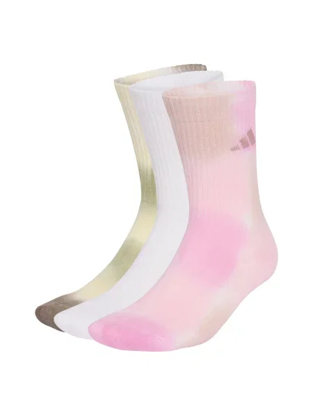 ADIDAS SPORTSWEAR Sportske čarape Tie-Dye 3 Pairs maslinasta / pastelno zelena / roza bijela