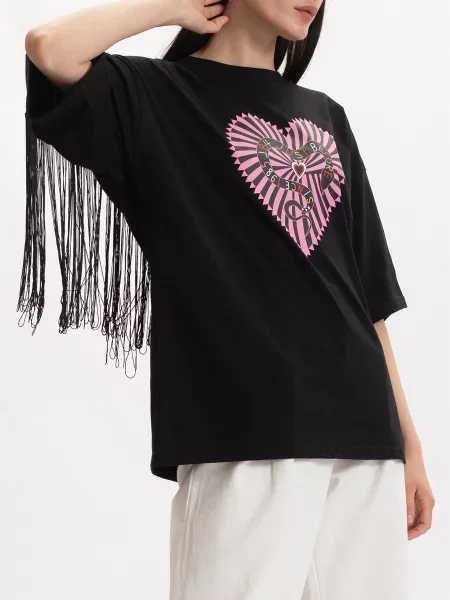 Футболка Just Before чорний