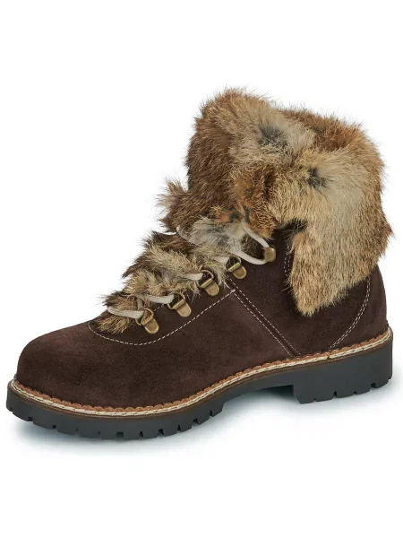 Kotníkové boty Kimberfeel hnědé