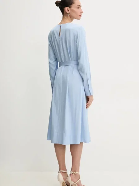 Платье миди Boss клеш