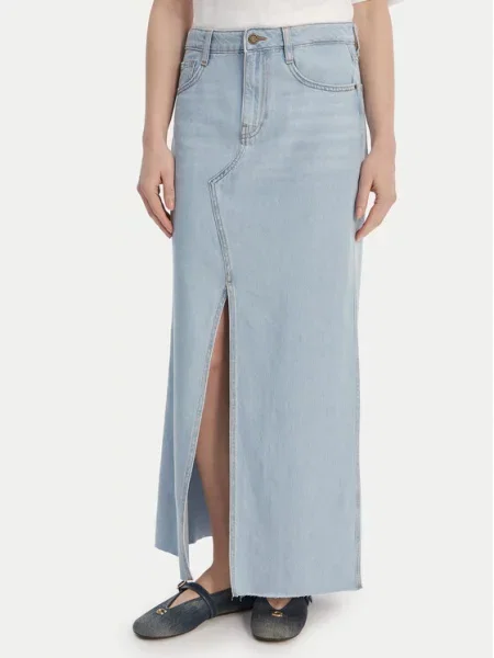 Guess Jeans Джинсова спідниця Голубий