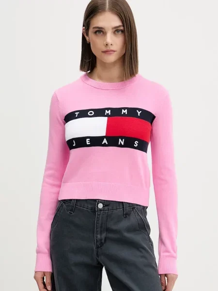 Pulover Tommy Hilfiger roz