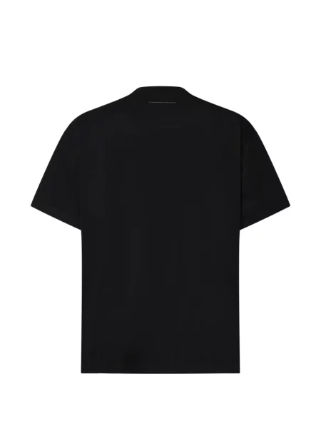 Μπλούζα Mm6 Maison Margiela με αυτόγραφο μαύρο