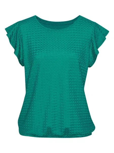 LASCANA Tricou smarald verde