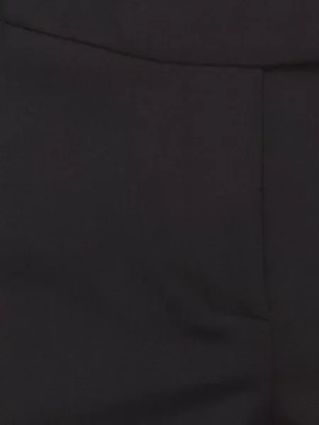 Pantaloni Maje din satin cu dungi negru