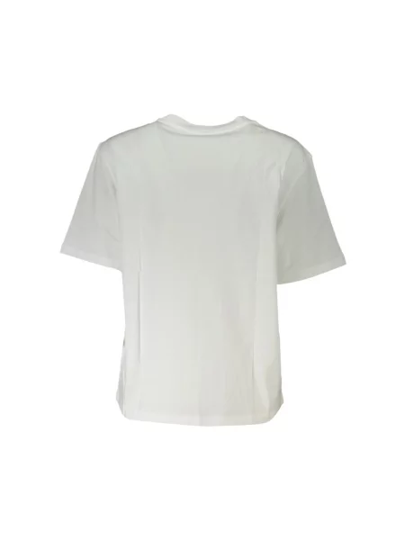 Koszulka Patrizia Pepe z krótkim rękawem biała