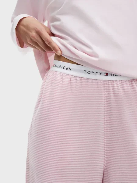 Пижама Tommy Hilfiger из джерси розовая