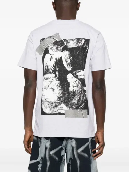 Tricou Off-white alb