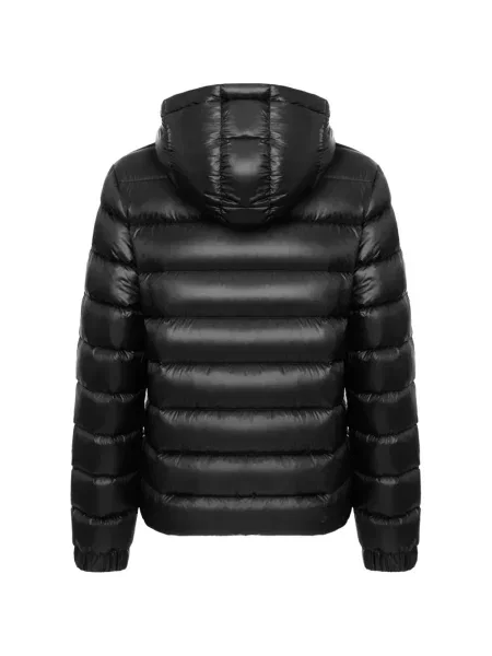 Palton Colmar cu glugă negru
