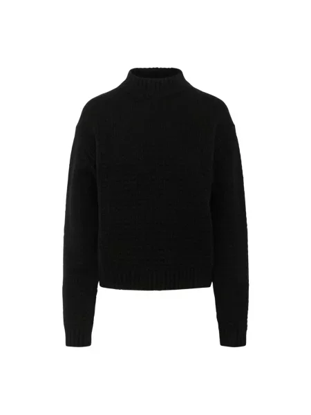 Dzianinowy sweter My Essential Wardrobe czarny